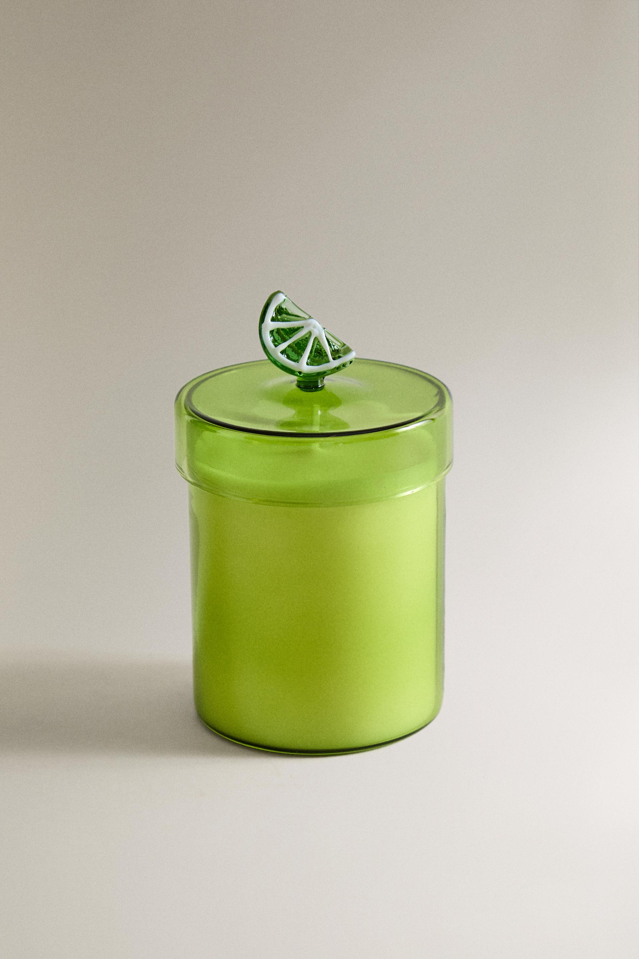 (220 G) BOUGIE PARFUMÉE LIME & PEPPERMINT